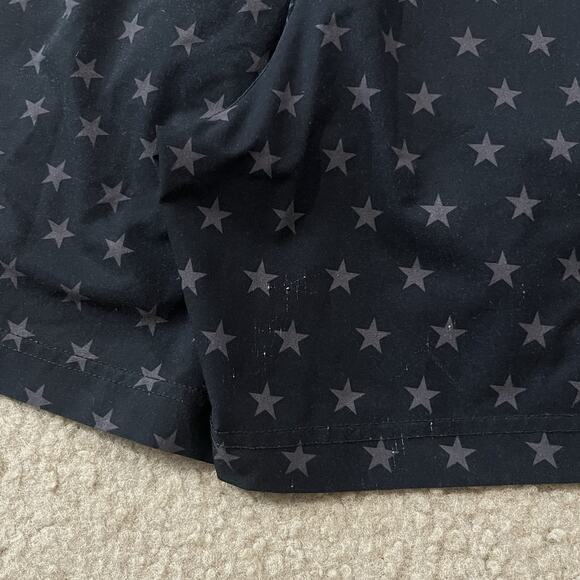 Chubbies Mens The Danger Zones 5.5” Shorts Black Stars Size Small - Picture 6 of 8